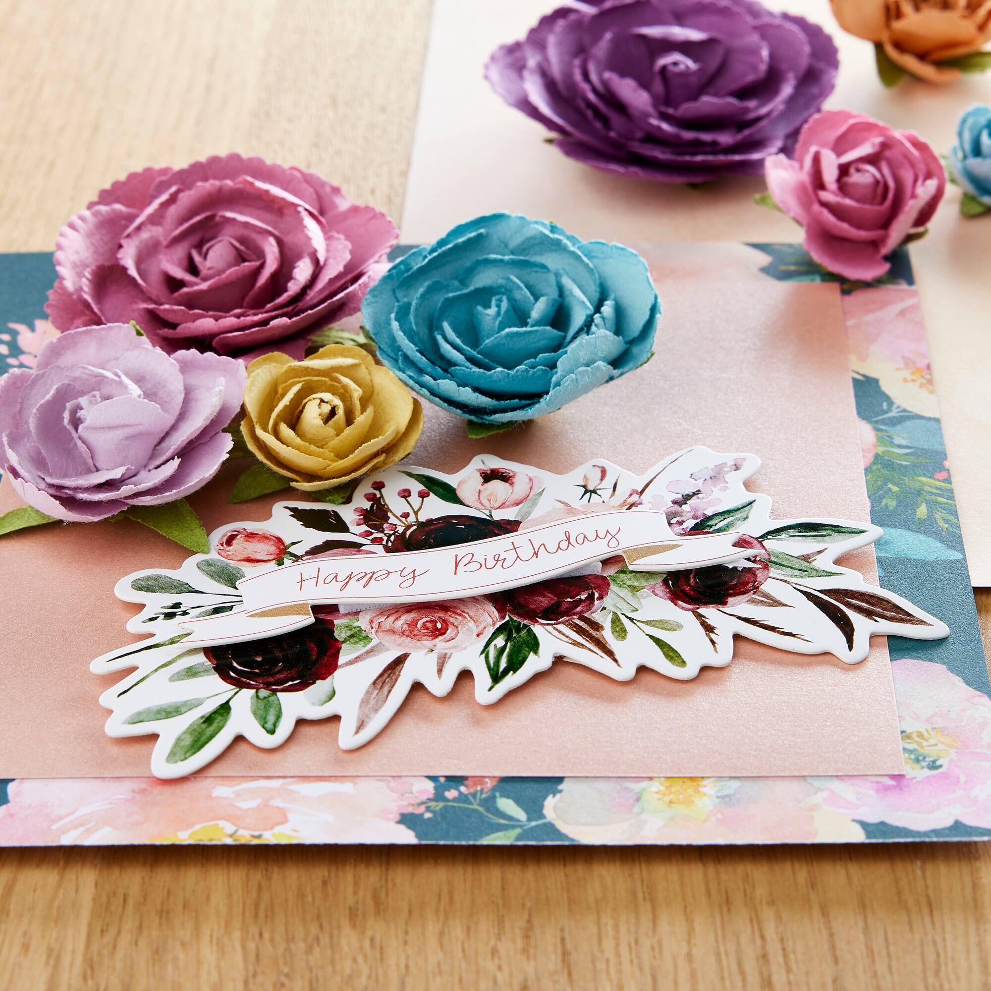 Floral Happy Birthday Sticker by Recollections™
